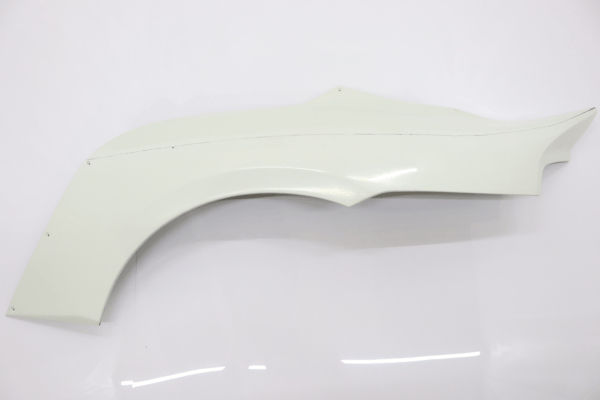 Passenger side rear overfender from VEILSIDE Aero Kit for FFZ400 RZ34, part of the widebody transformation.