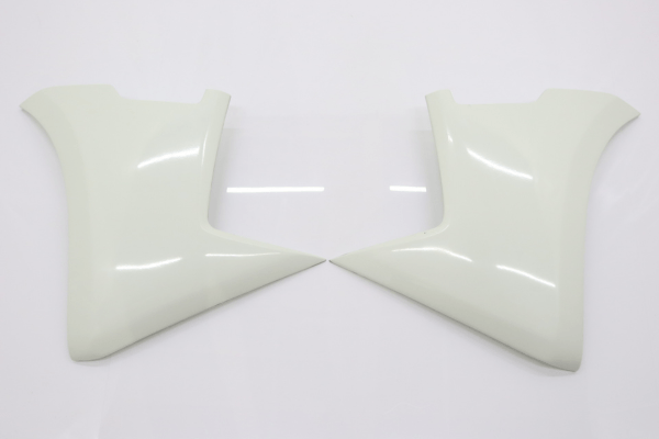 Set of front bumper canards from VEILSIDE Aero Kit for FFZ400 RZ34, designed for improved downforce and style.