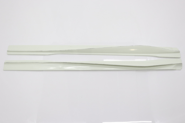 Unpainted hood panel from VEILSIDE Aero Kit for FFZ400 RZ34, designed with sculpted lines for performance and aesthetics.