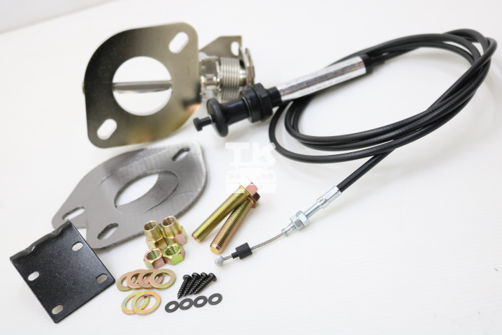 APEXI Exhaust Control Valve ECV 51mm Flange Type & 3.5m Cable Set 155-A029 ##126141255 APEXI