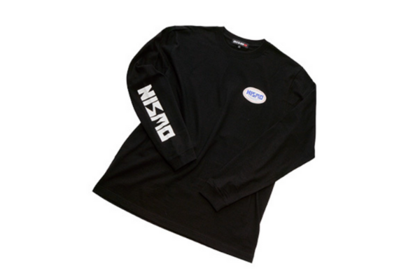 NISMO HERITAGE Long Sleeve T-Shirt White / Black - S-3L Size