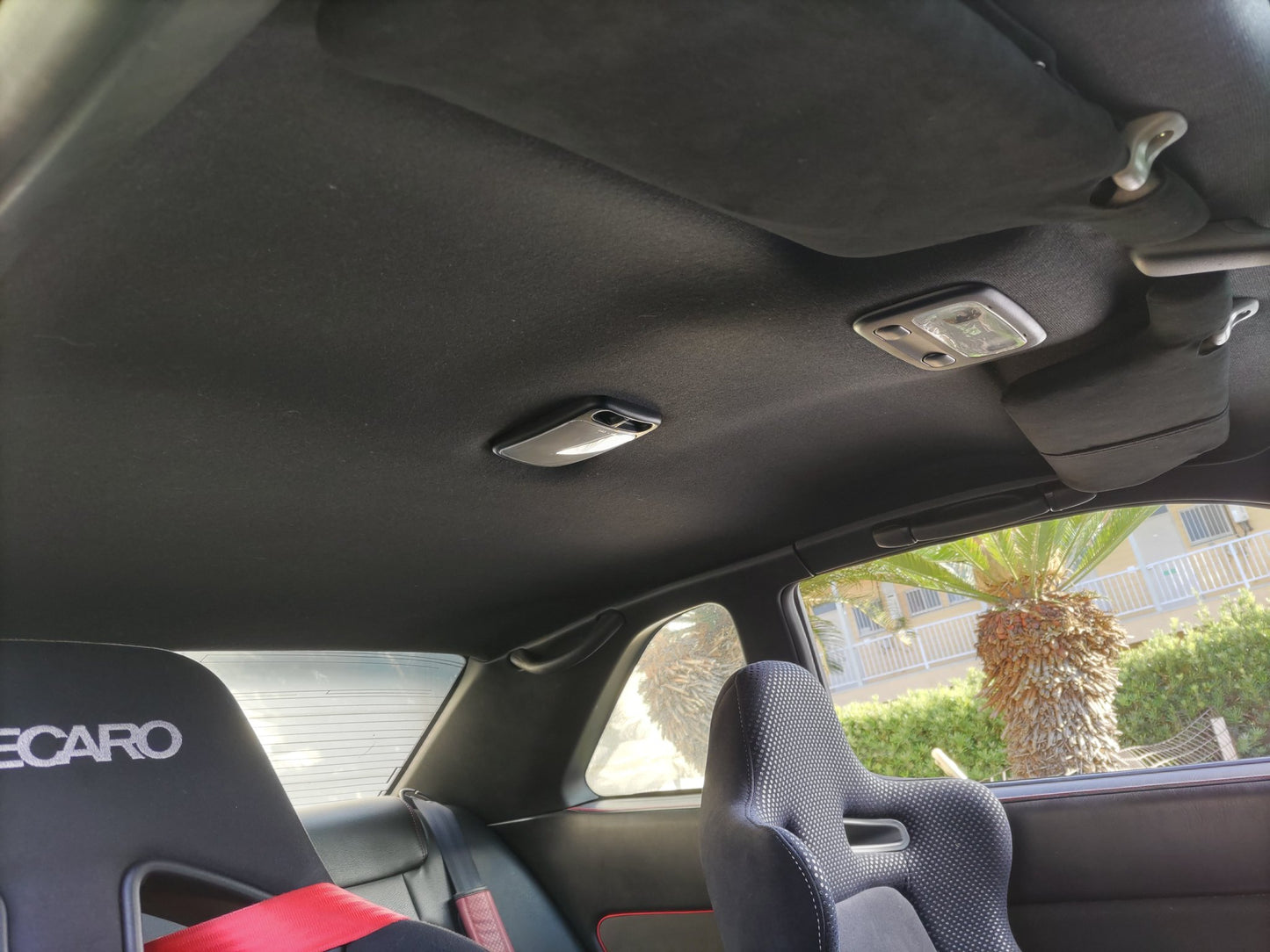 GRID RACING Roof Lining Black - Skyline R34 Coupe RF-34-2BLK ##337111014