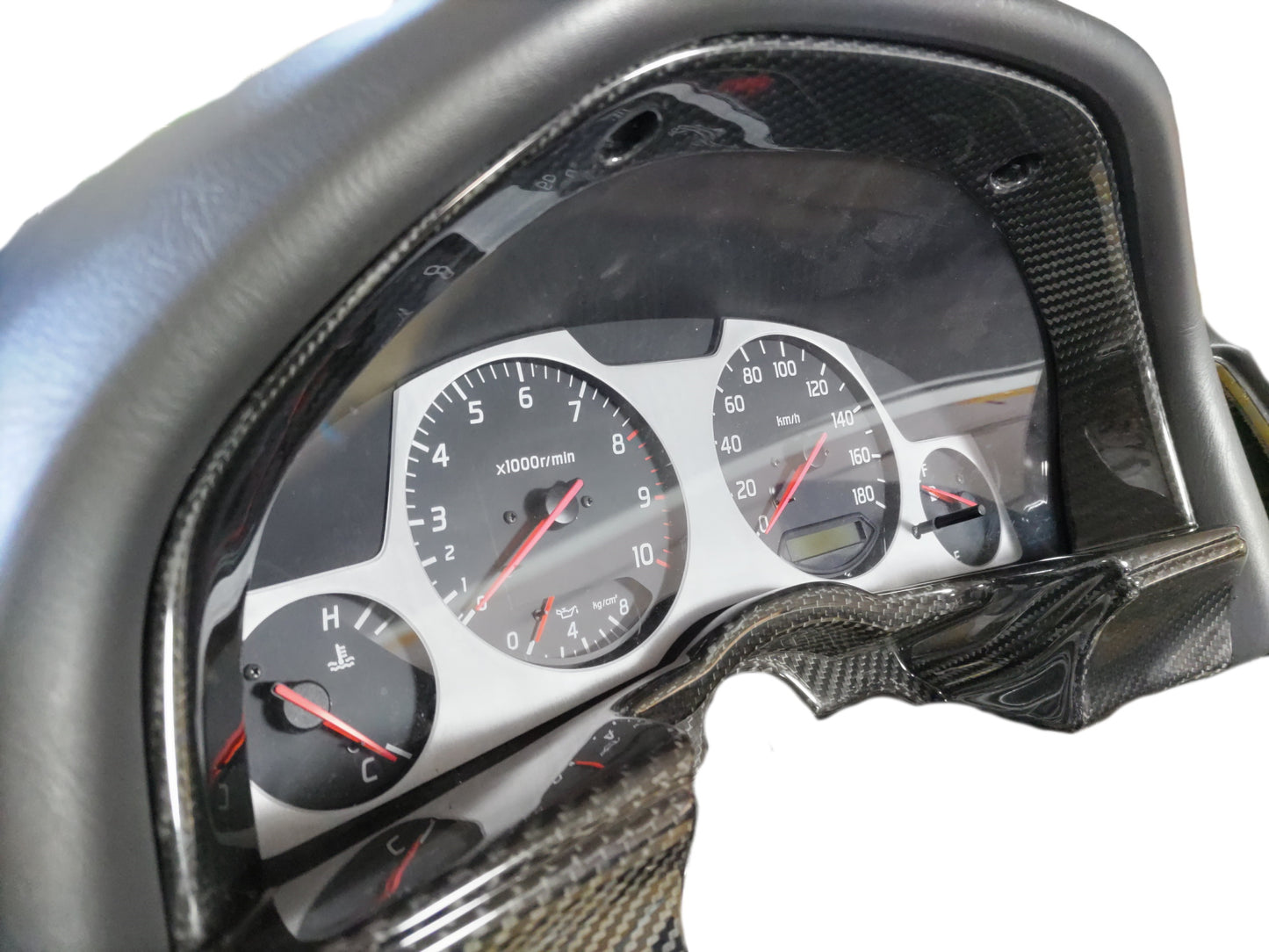 GRID RACING Meter Cover Dry Carbon - Skyline R34
