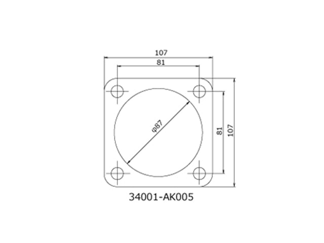 HKS Exhaust Muffler Gasket 85mm 3.35" 2P Set - Universal #213141005 HKS