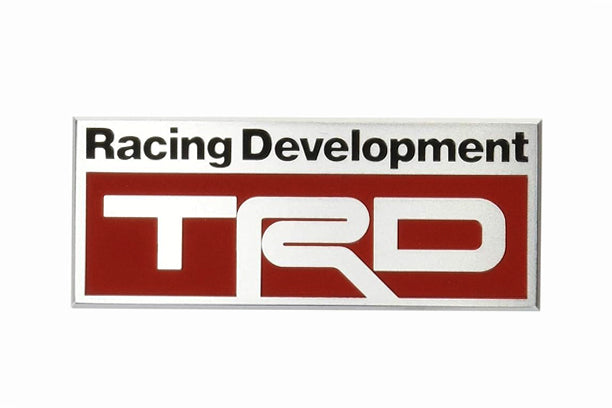 Алюминиевая эмблема TRD Тип B ##563191009