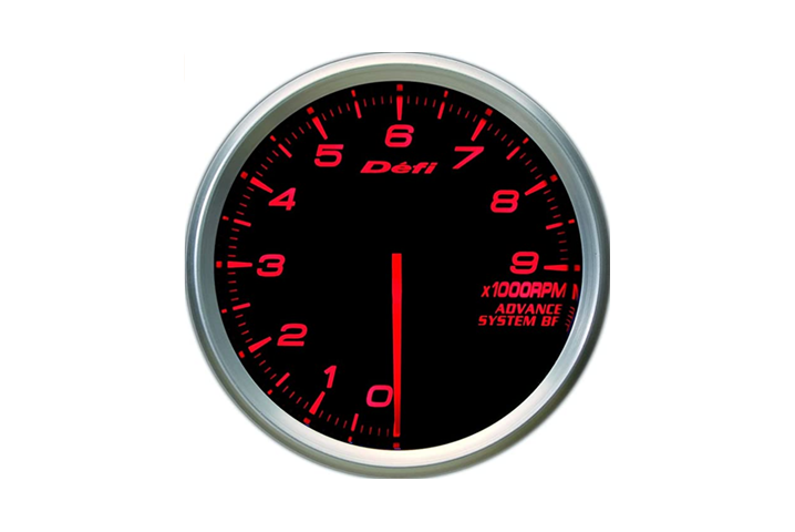 Defi Meter Defi-Link ADVANCE BF Тахометр 80 мм 9000 об/мин Янтарно-красный ##591161085
