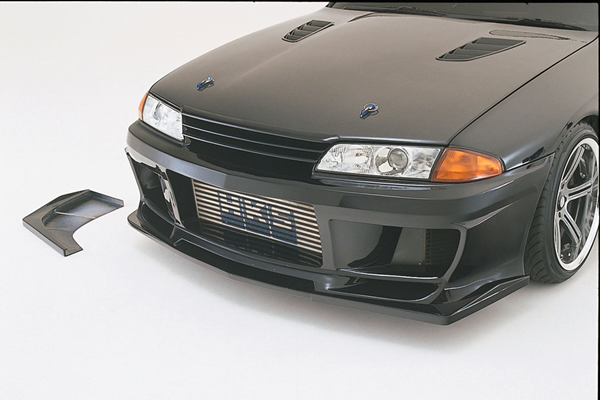 DO-LUCK FRP/Carbon T-2 Under Fin Set for T-2 Front Bumper - Skyline BNR32