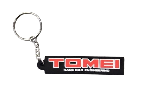 TOMEI POWERED Rubber Logo Key Ring - 70's/80's/Current Logo