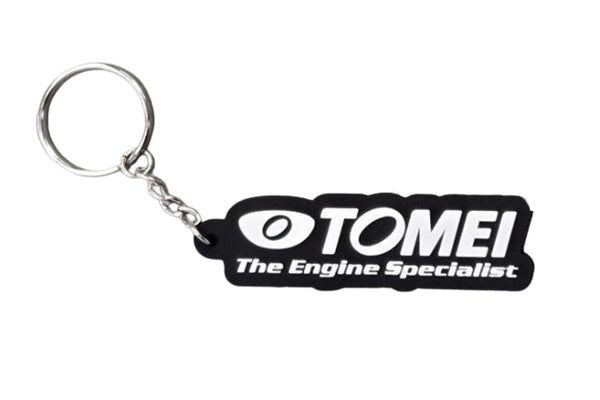 TOMEI POWERED Rubber Logo Key Ring - 70's/80's/Current Logo
