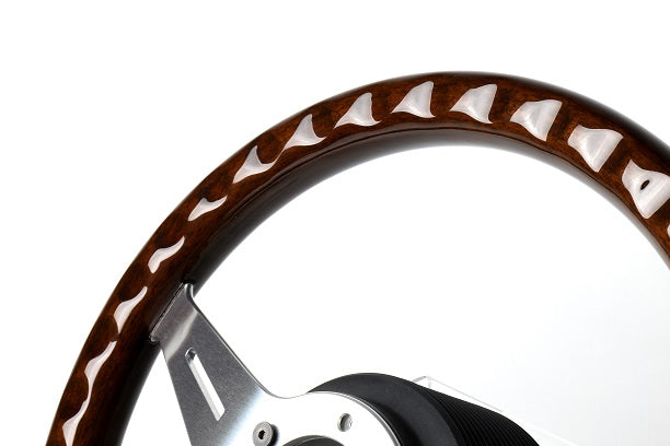 GREDDY Sports Steering Wheel - Dark Brown ##618111038
