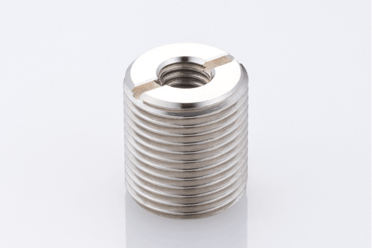 GREDDY Shift Knob Option Adapter Screw M8 × P1.25 for B-TYPE installation, precision-machined metal thread for vehicle interior customization.