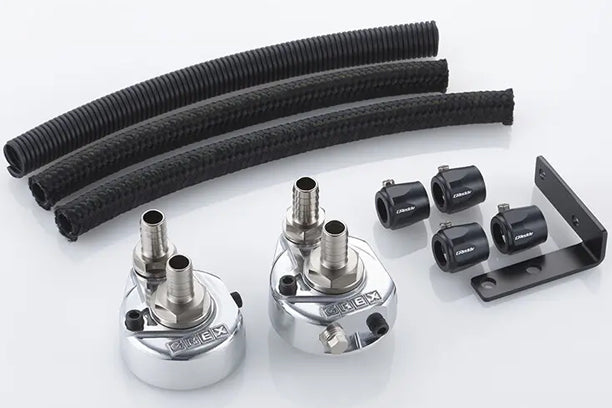 GREDDY Oil Element Relocation Kit - S14 S15 SR20DET ##618121145 GREDDY
