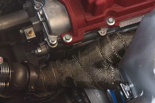 Титановая обмотка выхлопной трубы GREDDY 25,4 мм×15 м ##618121836