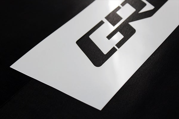 GREDDY Logo Stencil - GReddy Logo S/L Size