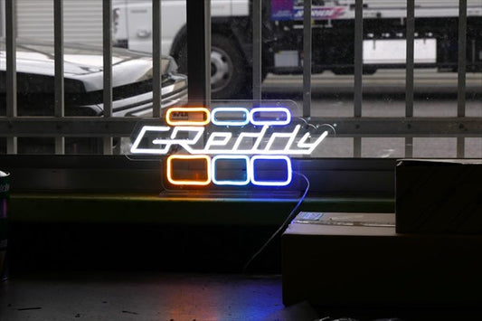 GREDDY Neon LED Single Line - GReddy/TRUST Logo S Size