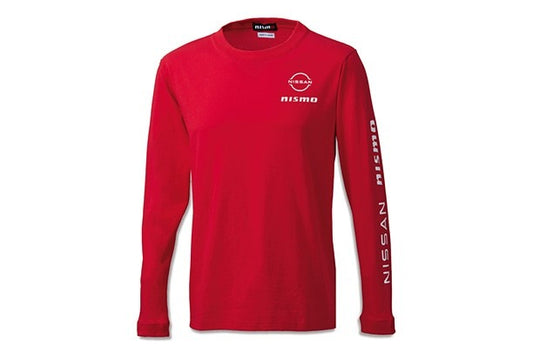 Футболка с длинным рукавом NISMO - красная