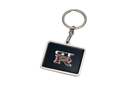 NISSAN Heritage Logo Metal Key Ring Skyline GT-R R34