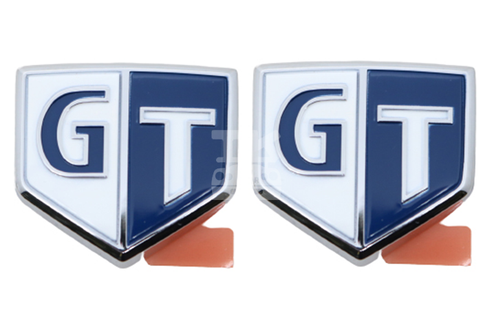 NISSAN Blue Side Fender Emblem Set - Skyline R34 ##663231415S1 NISSAN