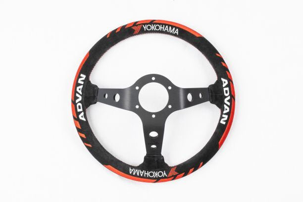 VERTEX x ADVAN Universal Steering Wheel V2 330mm - Suede #719111033