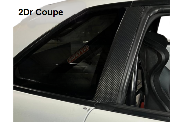 URAS Carbon Pillar Garnish Cover