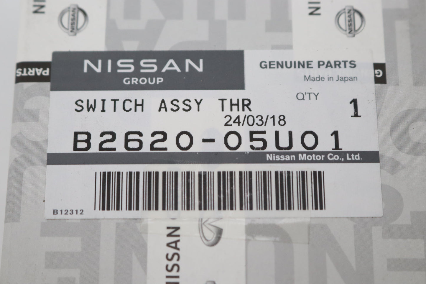 NISSAN Throttle Position Sensor - Skyline BNR32 BCNR33 BNR34 ##663121765 NISSAN