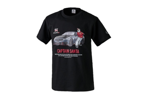 NISMO Captain Santa T-Shirt Black - S-3L Size