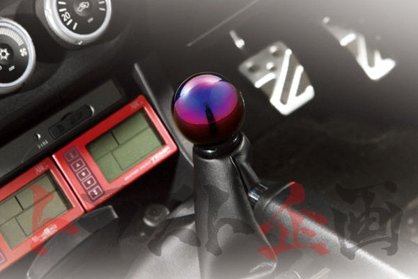 ARC Brazing Circular Mirror Finish Titan Shift Knob M12 x P1.25 Step ##140111053 - Trust Kikaku