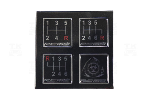 RE AMEMIYA Shift Pattern Sticker - RX-7 #103191035 RE AMEMIYA
