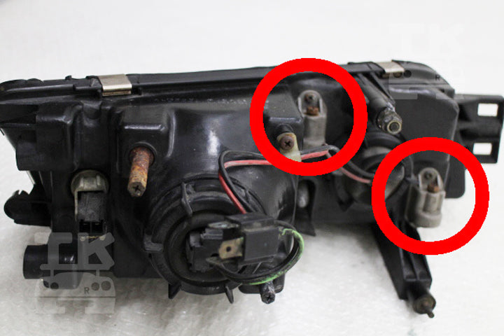 NISSAN Headlight Optical Axis Adjuster Set - BNR32 #663101058S1