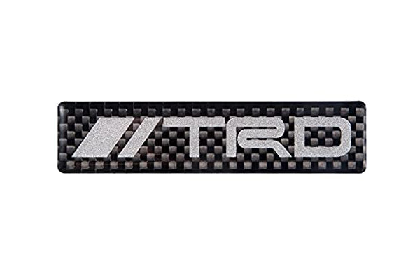 TRD Carbon Fiber Decal Sticker Logo Type 08231-SP178 ##563191003 TRD