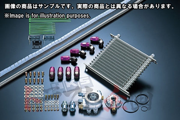 HKS Oil Cooler 15 Rows Combine with stock - Evo9 CT9A ##213122028 HKS