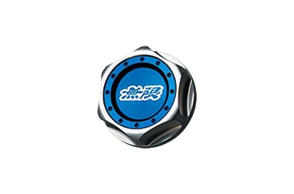 MUGEN Hexagon Oil Filler Cap Blue - FD2 S2000 ##860121011