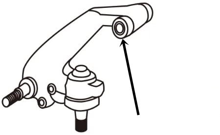 NISMO Front Third Link Bush - R33 R34 2WD BCNR33 BNR34 #660131446 NISMO