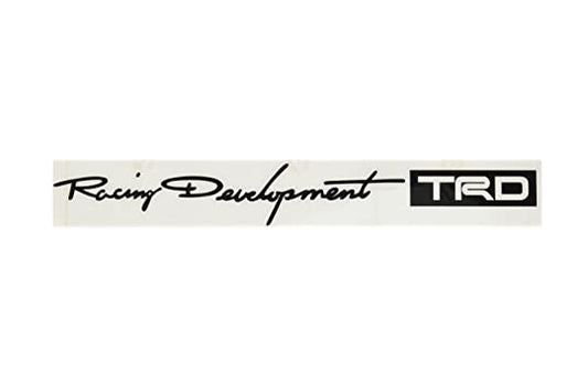 Наклейка с логотипом TRD Decal черного цвета, небольшого размера #563191013
