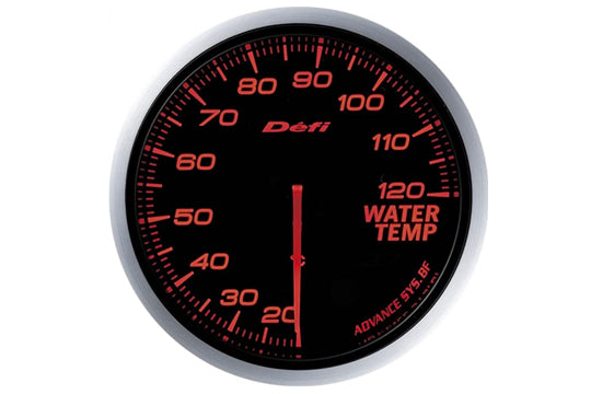 DEFI Link Advance BF Water Temperature Meter - Red ##591161078