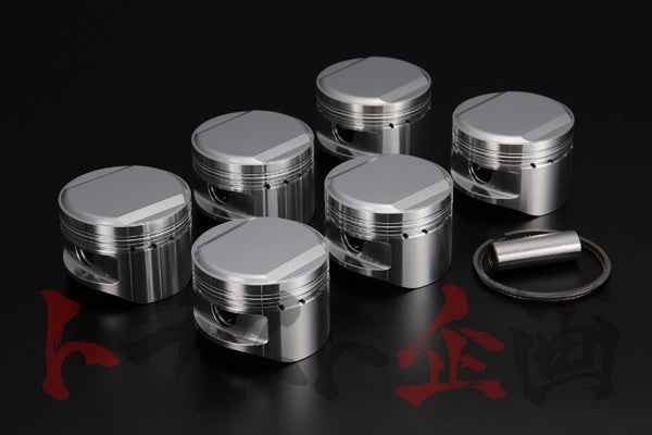 TOMEI POWERED Forged Piston Kit 87.0 Without Recess - BNR32 BCNR33 BNR34 ##612121337 TOMEI POWERED