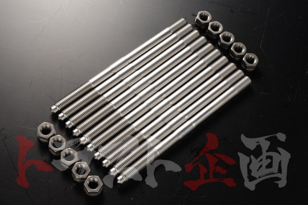 TOMEI Reinforced Head Studs Bolt Set - AE86 AE92 4AG ##612121667 TOMEI POWERED