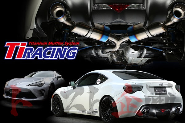 TOMEI Ti Racing Titanium Muffler Exhaust System - ZN6 ZC6 ##612141124 - Trust Kikaku