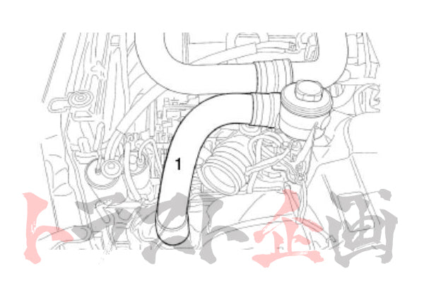 GReddy Aluminum Intake Pipe - Skyline ECR33 12020911 ##618121229 GREDDY