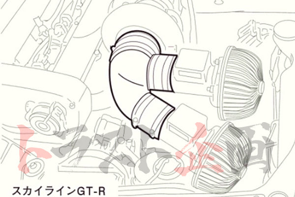 GReddy Suction Pipe For T78/T88 Turbine - BNR32 BCNR33 BNR34 ##618121769