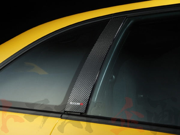 NISMO Carbon Pillar Garnish Set - BCNR33 R33 #660101008 - Trust Kikaku