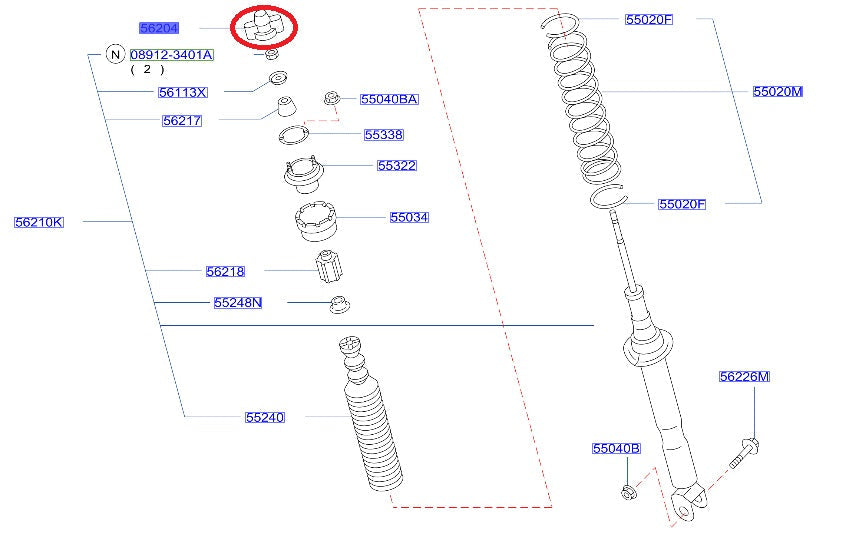 NISMO Heritage Rear Shock Absorber Cap - BNR32 #660132020 NISMO