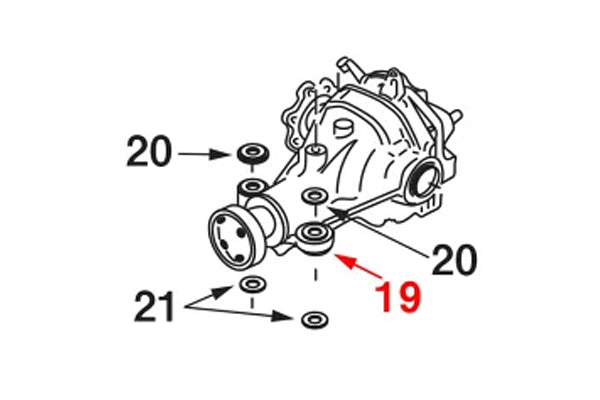 NISMO Diff Rear Mount Bush Repair Parts - S14 S15 Z32 BNR32 BCNR33 BNR34 #660151477 NISMO