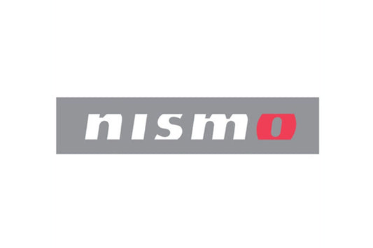 Наклейка с логотипом NISMO Decal 15 см, белая, тип перевода #660191064