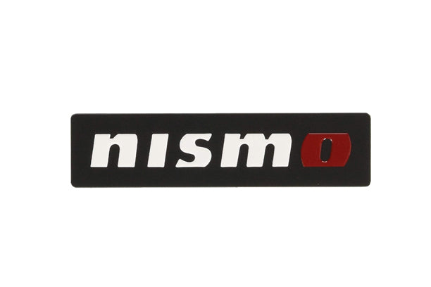 NISMO Metal Plate Emblem 10cm Black #660191067 NISMO