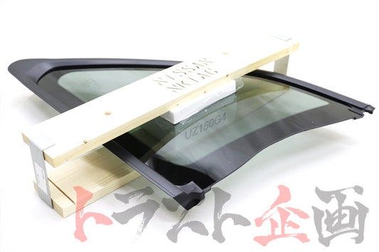 OEM Nissan Side Window Glass Assembly Privacy Film Type RHS - BNR34 ER34 #663101577 - Trust Kikaku