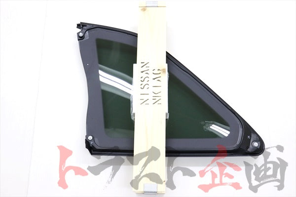 OEM Nissan Side Window Glass Assembly Privacy Film Type RHS - BNR34 ER34 #663101577 - Trust Kikaku