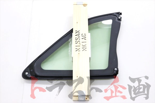 OEM Nissan Side Window Glass Assembly Standard Film Type LHS - BNR34 ER34 #663101581 - Trust Kikaku