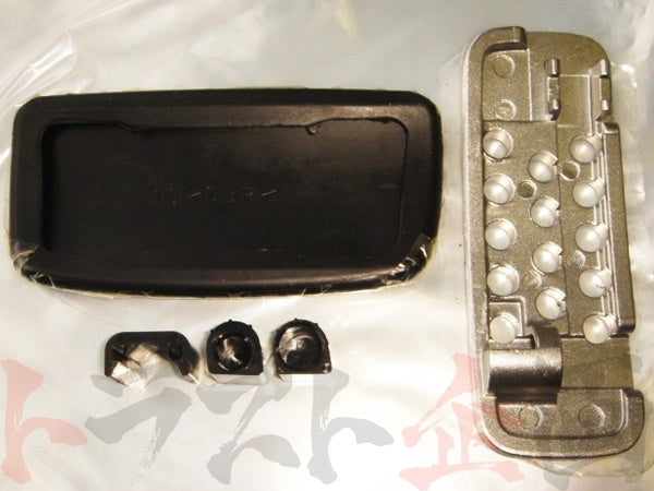 OEM Nissan Aluminum Pedal Cover Set - R34 AT #663111103S1 - Trust Kikaku