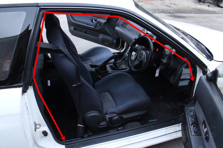 NISSAN Door Body Side Welt 1P - Skyline BNR32 ##663111133